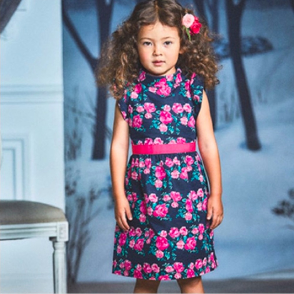 Janie and Jack Girls Floral Dress